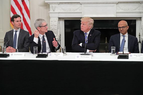 President Trump Hosts American Technology Council Roundtable