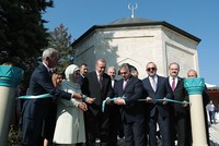 Erdoğan inaugurates restored Ottoman-era Gül Baba Tomb in Budapest